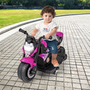 Kids 6V Battery-Powered Ride-On Motorcycle with Detachable Training Wheels Magic Cars 7