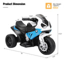 Kids Licensed 6V Electric 3-Wheel Ride-On Motorcycle Bicycle Magic Cars 1
