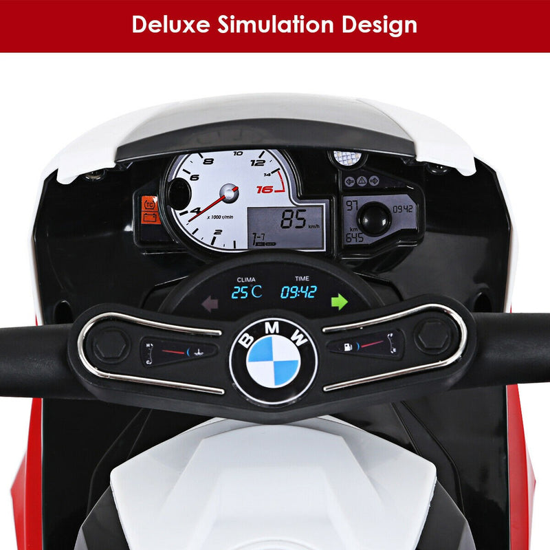 Children's Licensed 6V Electric BMW Ride-On Motorcycle with 3 Wheels Magic Cars 5