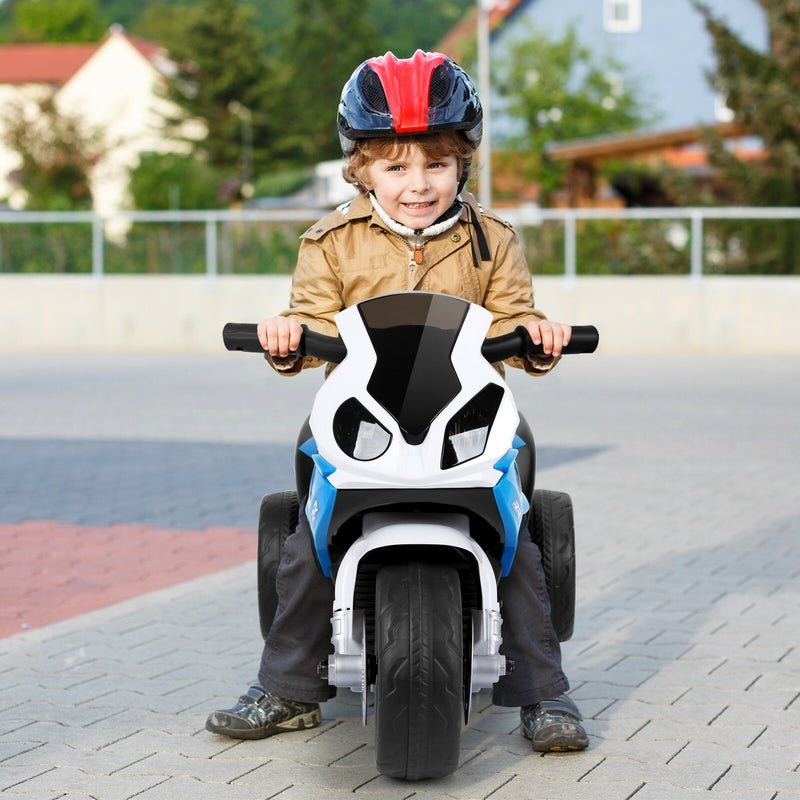 Licensed 6V Electric Kids Ride-On BMW Motorcycle with 3 Wheels, Music, and Lights Magic Cars 10