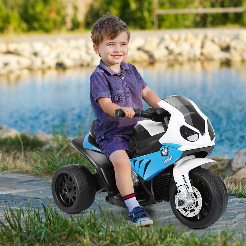 Licensed 6V Electric Kids Ride-On BMW Motorcycle with 3 Wheels, Music, and Lights Magic Cars 1