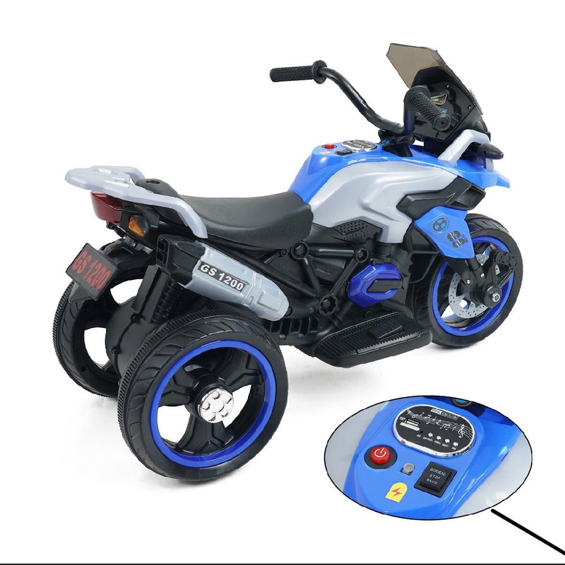 Electric Kids Ride-On Motorcycle with 3 Wheels and Music Magic Cars 1