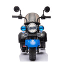 Kids 3-Wheel Ride-On Chopper Motorcycle Toy with LED Headlights and Horn Magic Cars 1