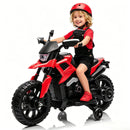 6V Kids Ride-On Motorcycle with Training Wheels, Adjustable Speed, Headlight, and Music Magic Cars Variant 0