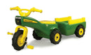 Kids Pedal Tractor with Removable Trailer for Indoor and Outdoor Play Magic Cars 1