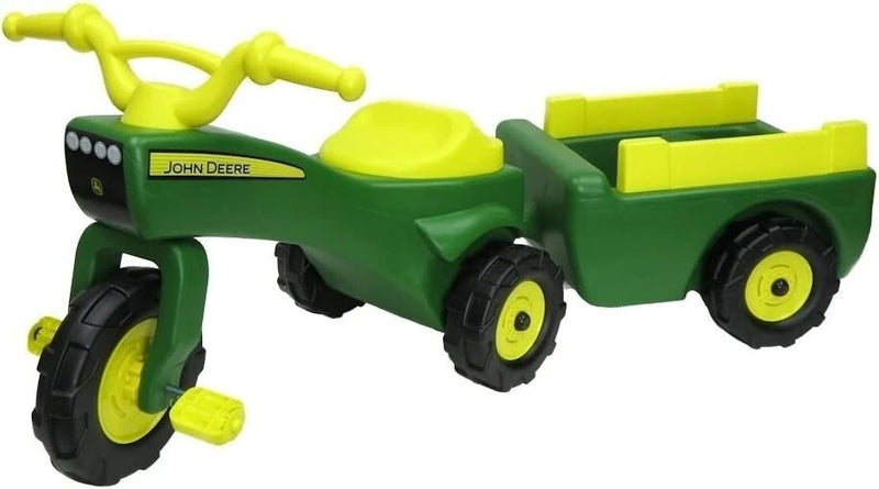 Kids Pedal Tractor with Removable Trailer for Indoor and Outdoor Play Magic Cars Variant 0