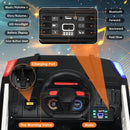 12V Kids Electric Ride-On Police Car with Remote Control Toy Vehicle Magic Cars 3