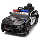 Kids Ride-On Police Car with Parental Remote Control, Anti-Collision Bar, and Slow Start Magic Cars 0
