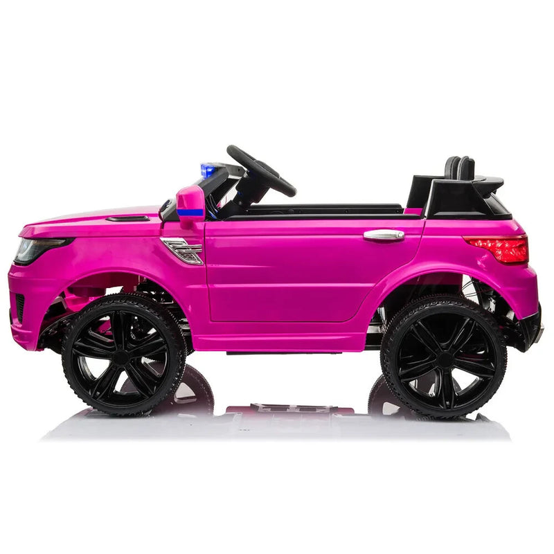 12V Battery-Powered Kids Ride-On Police Car with Parental Remote Control Magic Cars 14