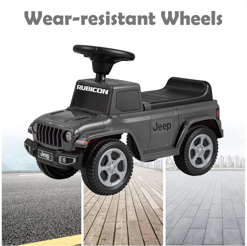 Licensed Jeep Toddler Ride-On Push Car with Foot-to-Floor Sliding Design Magic Cars 8