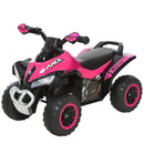 Kids Pink Ride-On Push Car Foot-to-Floor Sliding ATV Walker Toy Magic Cars 0