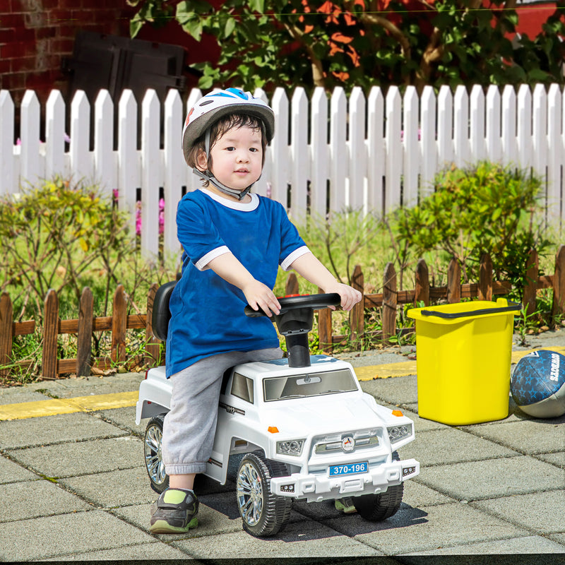 Toddler Ride-On Push Car SUV Style with Sliding Seat, Horn, and Music Magic Cars 1