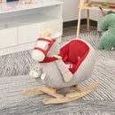 Kids Ride-On Rocking Horse Toy with Lullaby Songs, Hand Puppets, and Soft Plush Magic Cars 1
