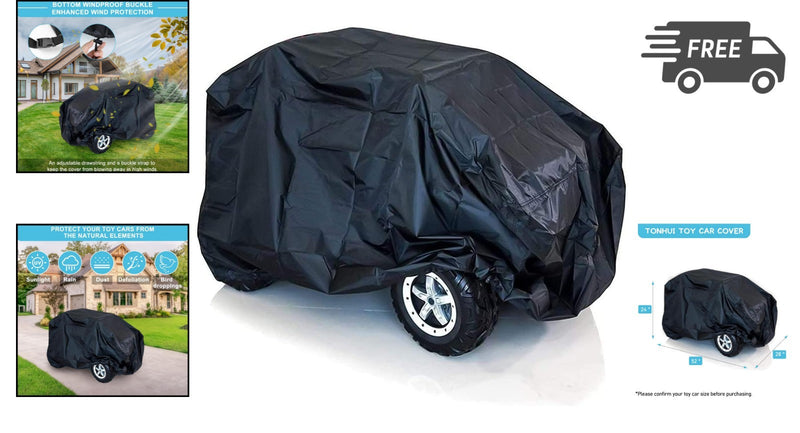 Universal Water-Resistant Outdoor Cover for Kids Ride-On Toy Car Magic Cars 1