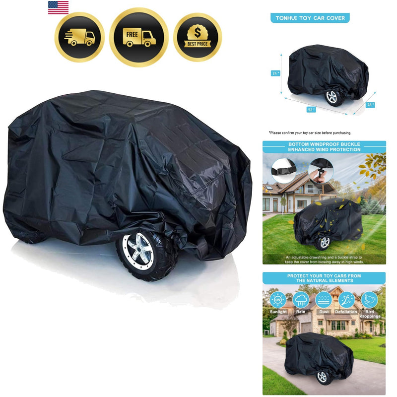 Universal Water-Resistant Outdoor Cover for Kids Ride-On Toy Car Magic Cars Variant 0