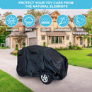 Kids Ride-On Toy Car Cover Outdoor Waterproof Protective Wrap for Electric Vehicles Magic Cars 2