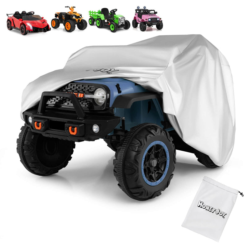 Universal Kids Ride-On Toy Car Cover with Silver Coating and Storage Bag for Trucks Magic Cars Variant 0
