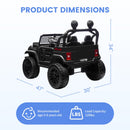 Electric 2-Seater Kids Ride-On Jeep Truck with Parental Remote Control and Power Wheels Magic Cars 5