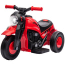 Electric 6V Kids 3-Wheeled Ride-On Motorcycle with LED Headlight and Bubble Blower Toy Car Magic Cars Variant 0