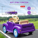 Purple Battery-Powered 1955 Pickup Style Ride-On Toy Truck for Kids Magic Cars 6