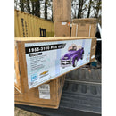 Purple Battery-Powered 1955 Pickup Style Ride-On Toy Truck for Kids Magic Cars 8