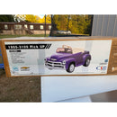 Purple Battery-Powered 1955 Pickup Style Ride-On Toy Truck for Kids Magic Cars 9