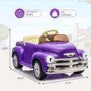 Purple Battery-Powered 1955 Pickup Style Ride-On Toy Truck for Kids Magic Cars Variant 0