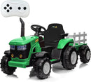 12V Battery-Powered Kids Ride-On Tractor Car Toy with Detachable Trailer Magic Cars Variant 0