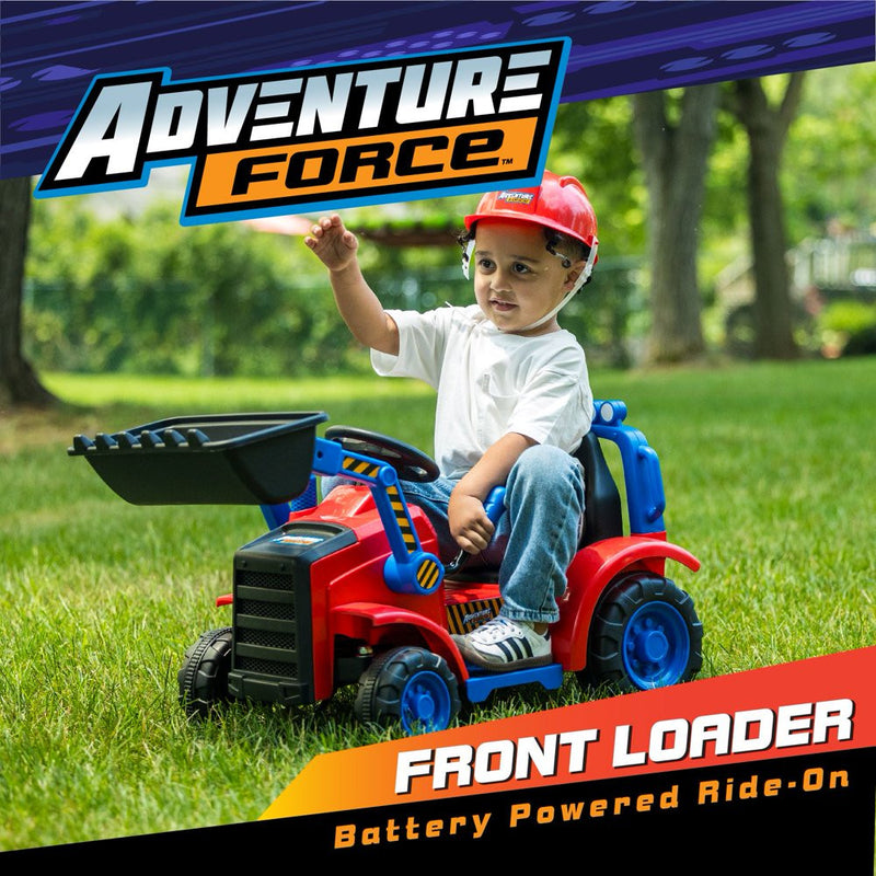 Toddler Ride-On Tractor Loader Truck with Working Bucket Ages 1.5–3 Magic Cars 1