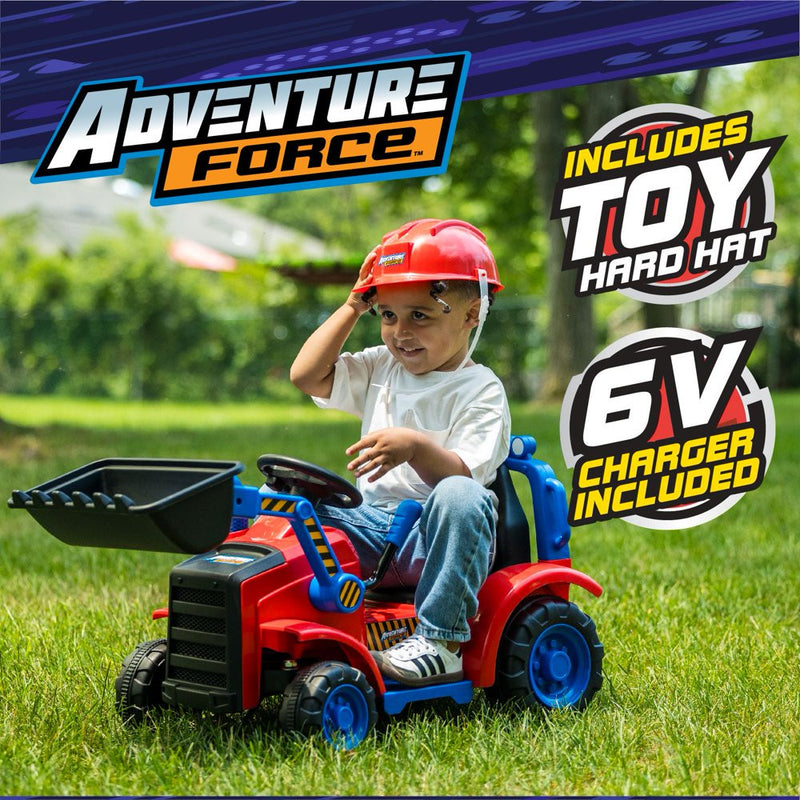 Toddler Ride-On Tractor Loader Truck with Working Bucket Ages 1.5–3 Magic Cars 5