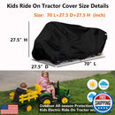 Kids Ride-On Tractor and Toy Car Cover with Power Wheels Protection Magic Cars 1