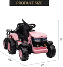 Electric Remote Control Ride-On Tractor Toy for Kids Battery Powered Vehicle Magic Cars 6