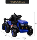 Electric Remote Control Ride-On Tractor Toy for Kids Battery Powered Vehicle Magic Cars 7