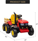 Electric Remote Control Ride-On Tractor Toy for Kids Battery Powered Vehicle Magic Cars 8