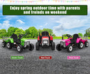 12V Battery-Powered Kids Electric Ride-On Tractor with Trailer and Remote Control Magic Cars 3