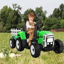 12V Battery Powered Kids Ride-On Tractor with Trailer, Remote Control and LED Lights Magic Cars Variant 0