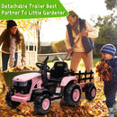 12V Battery-Powered Kids Ride-On Electric Tractor with Remote Control Magic Cars 13