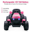 Electric 12V Ride-On Tractor with Trailer for Kids Battery-Powered Vehicle Magic Cars 3