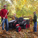 12V Battery-Powered Electric Ride-On Tractor with Trailer for Kids Magic Cars 23