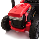 12V Battery-Powered Kids Ride-On Tractor with Trailer Toy Magic Cars 4