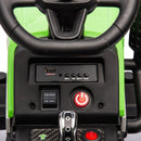12V Electric Ride-On Tractor with Trailer Toy for Kids Magic Cars 15