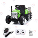 12V Electric Ride-On Tractor with Trailer and Remote Control for Toddlers Magic Cars 8