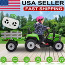 12V Electric Ride-On Tractor with Trailer and Remote Control for Toddlers Magic Cars Variant 0