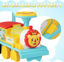 6V Electric Kids Ride-On Train Toy with Track, Lights, Sounds, and Retractable Features Magic Cars 3
