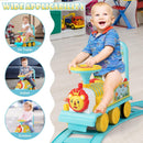 6V Electric Kids Ride-On Train Toy with Track, Lights, Sounds, and Retractable Features Magic Cars 7