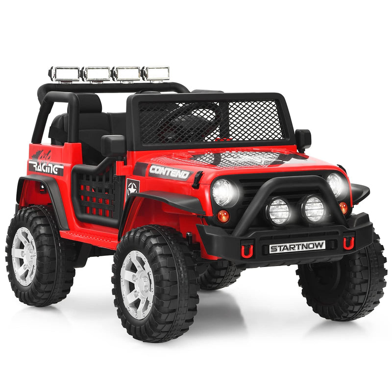 12V Kids Ride-On Truck Electric Toy Car with 2 Seats and Parental Remote Control Battery Powered Magic Cars Variant 0