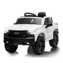 12V Battery Operated Chevrolet Silverado Ride-On Truck for Kids with Remote Control Magic Cars Variant 0