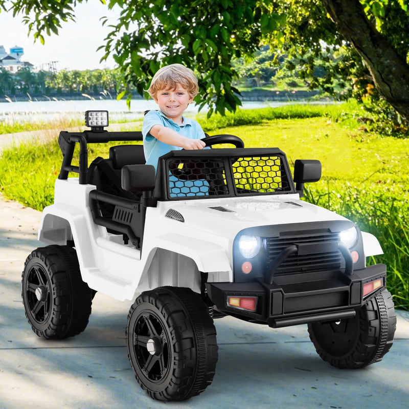 12V Kids Electric Ride-On Jeep Truck with Remote Control for Toddlers Magic Cars 1