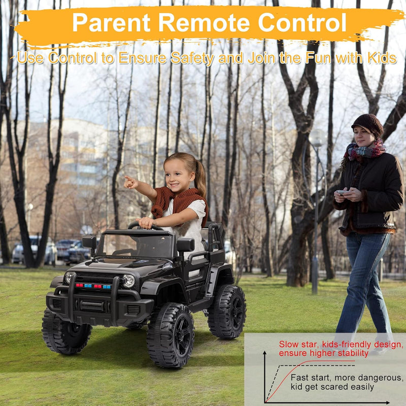 12V Kids Electric Ride-On Truck with 2.4G Remote Control Magic Cars 2
