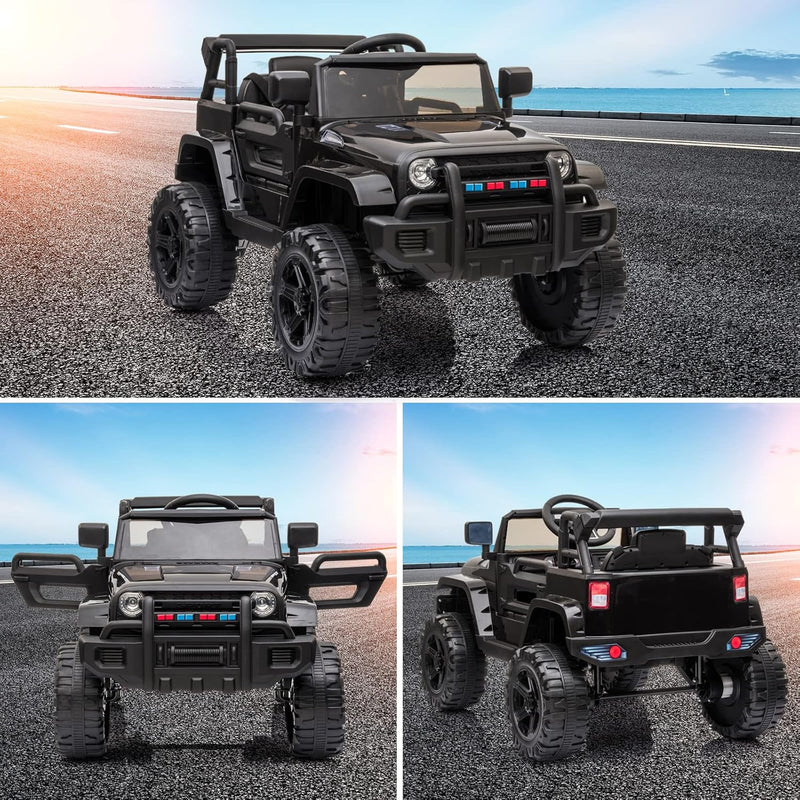 12V Kids Electric Ride-On Truck with 2.4G Remote Control Magic Cars 8